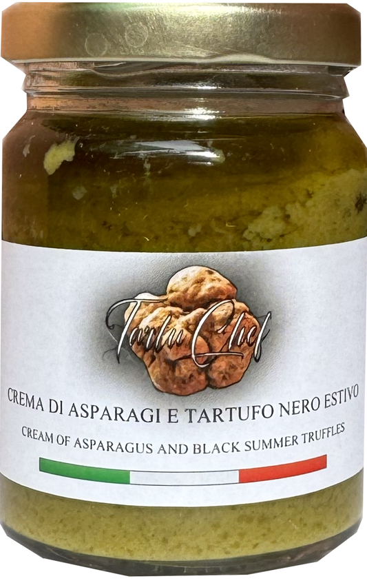 Crema di Asparagi e Tartufo Nero